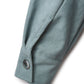 Veste courte en Alcantara Bleu Bulle de Savon