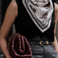 Foulard Ex-libris Paris x aLORS - An Exceptional Collaboration (Ivory x Bordeaux) 90x90cm Scarf