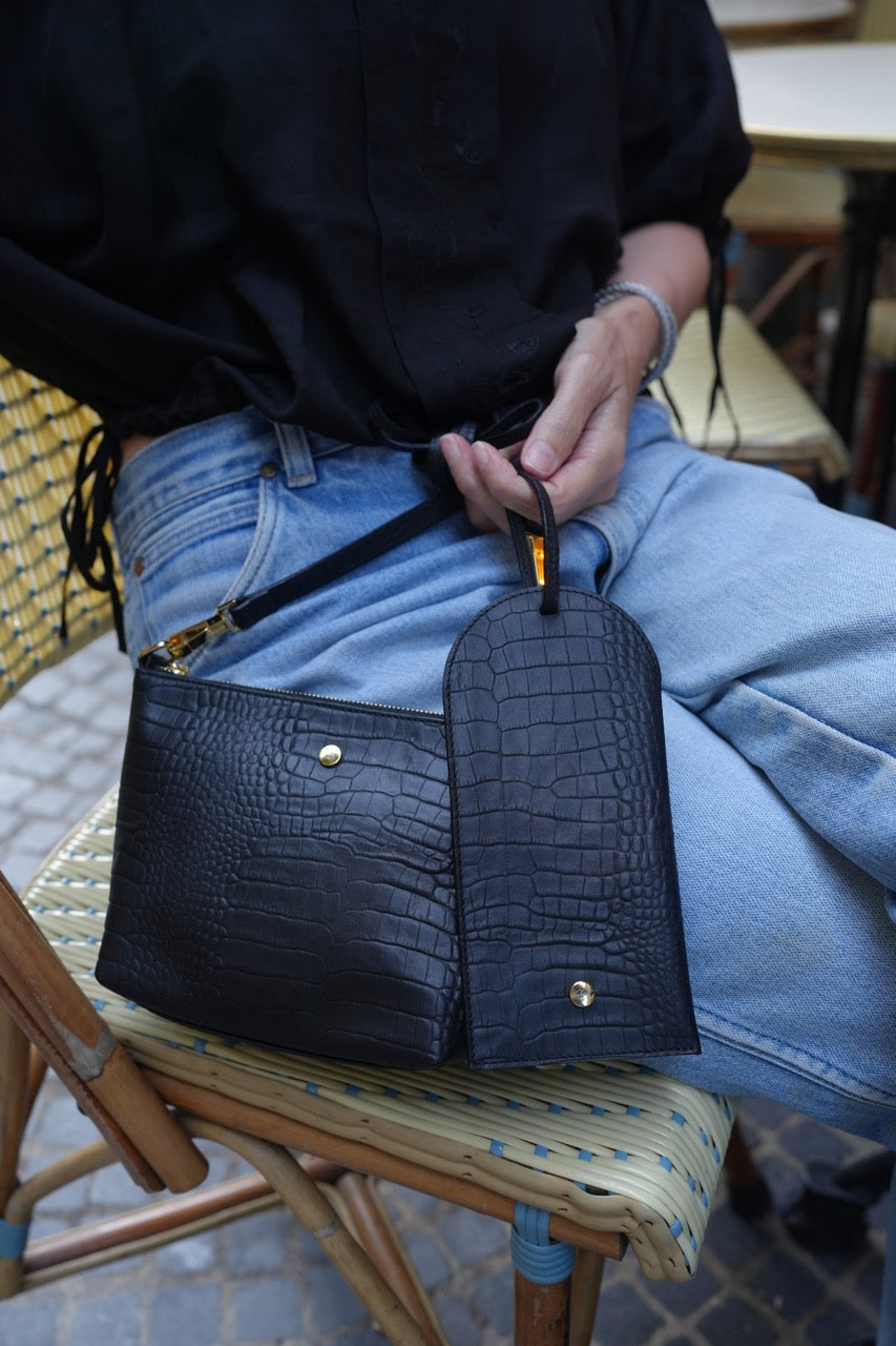 Tutto a Posto Pouch Black ミニバッグ/ポーチ