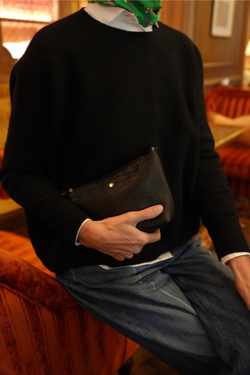 Tutto a Posto Pouch Black ミニバッグ/ポーチ