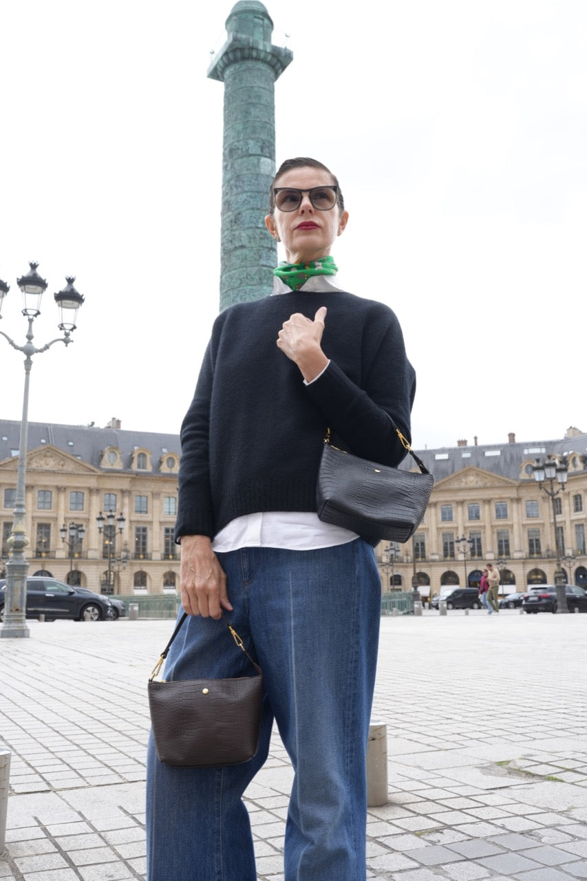 Tutto a Posto Pouch Black ミニバッグ/ポーチ