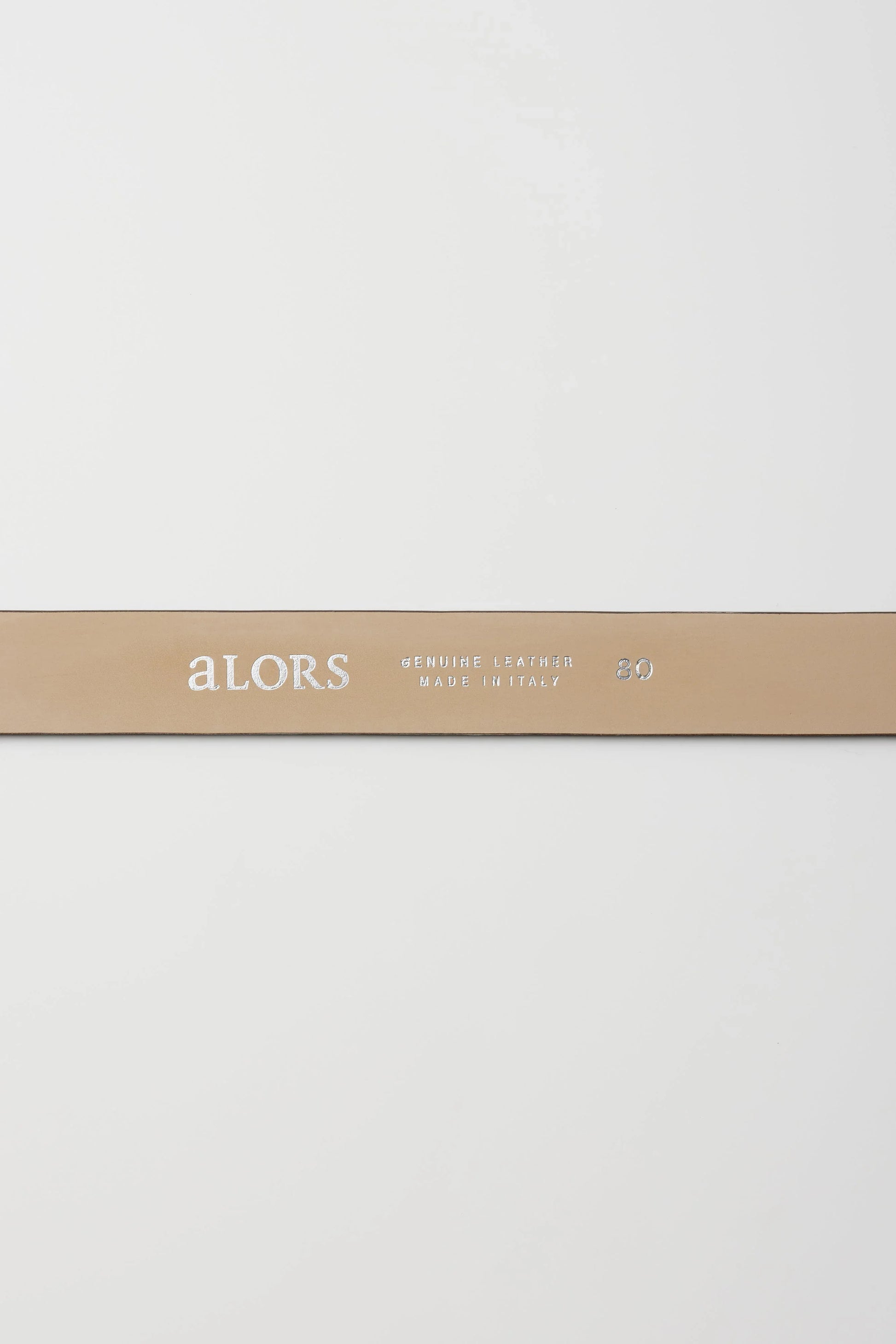 aLORS Cintura(ベルト) Nera(黒) x Argento(シルバー) - aLORS online store