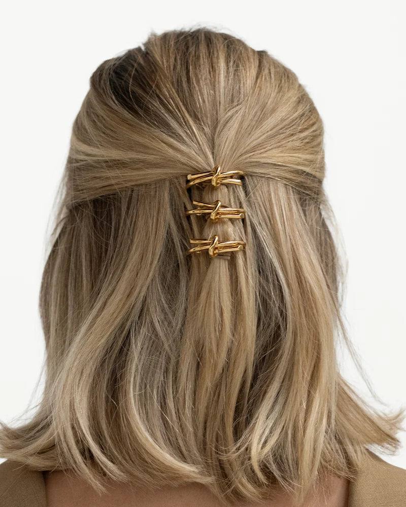 aLORS Select【CLOW ATELIER】The small Knot × 1　Gold/ Black