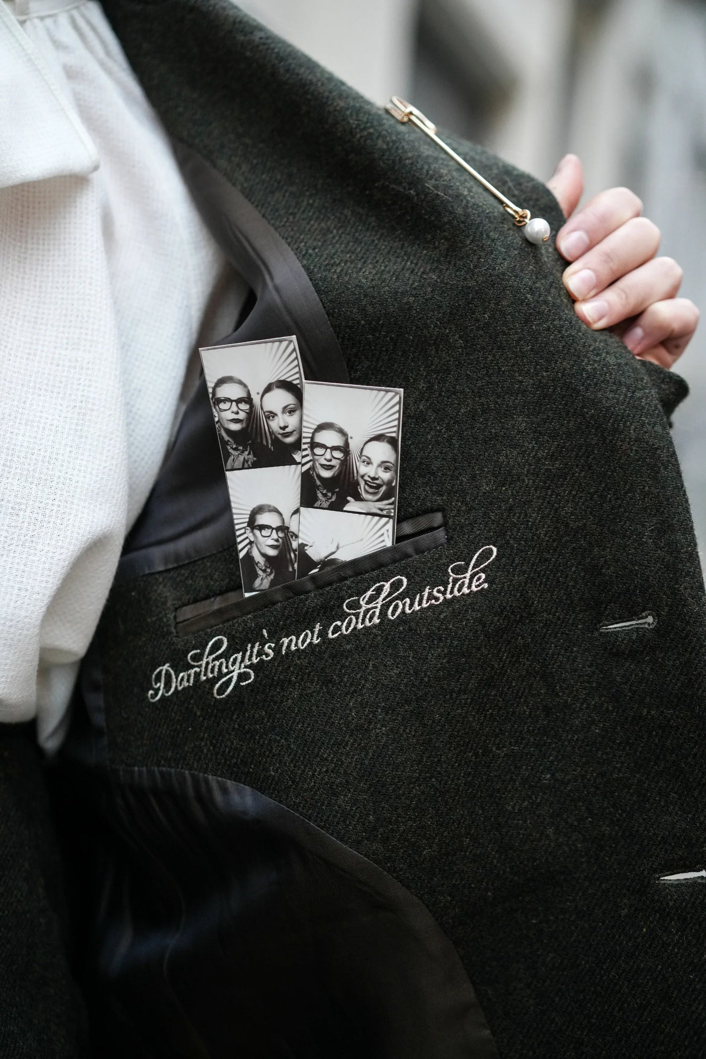 Veste en tweed MOON "Bonnie a" - aLORS online store