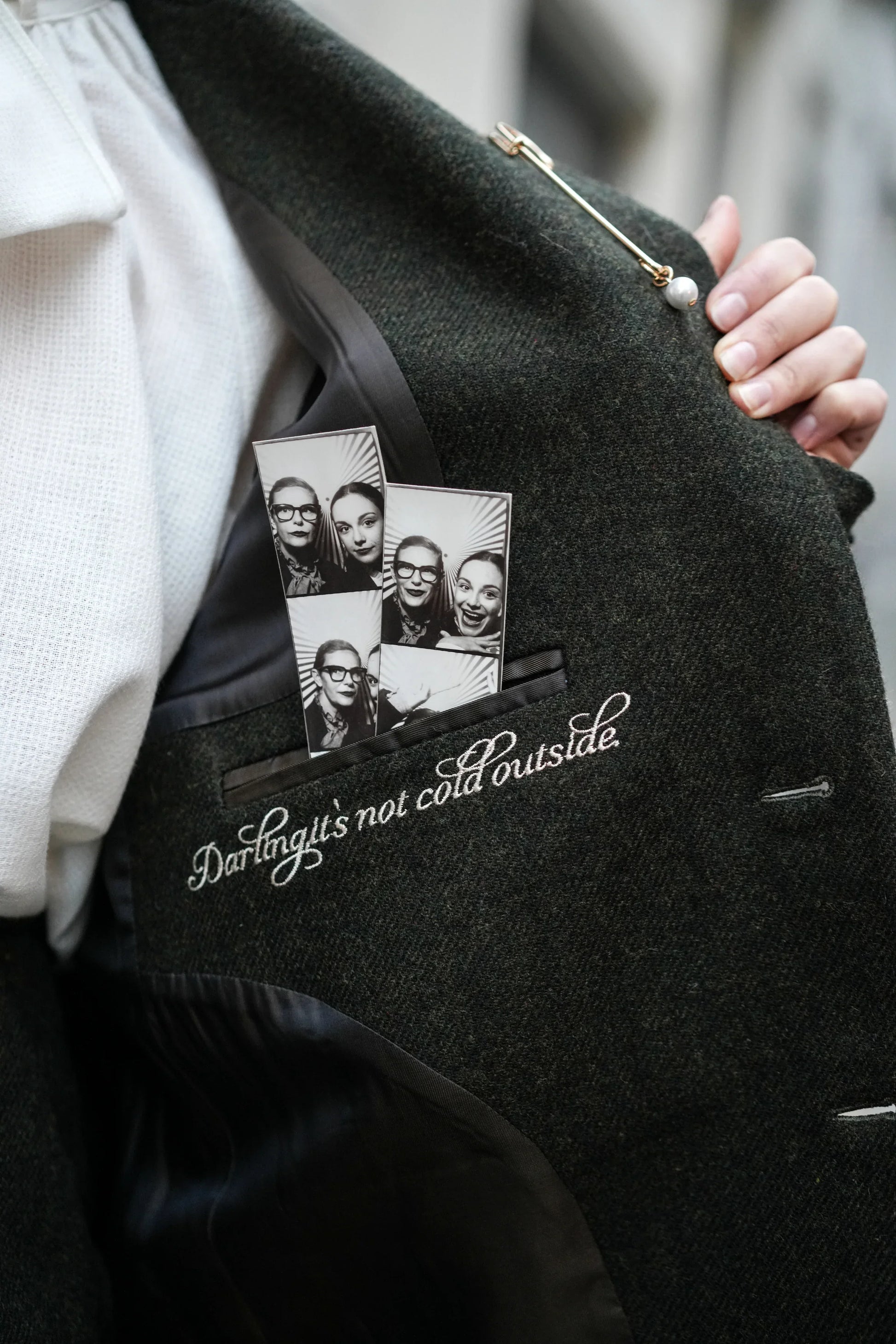 Veste en tweed MOON "Bonnie a" - aLORS online store