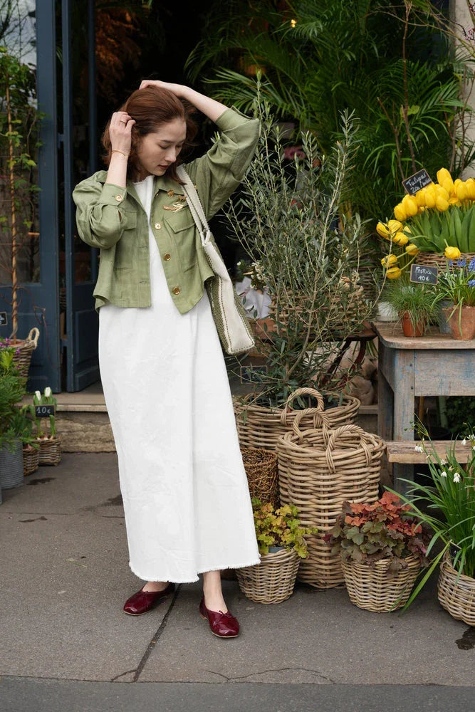 Veste avec broches【Déméter】feminine　 - aLORS online store