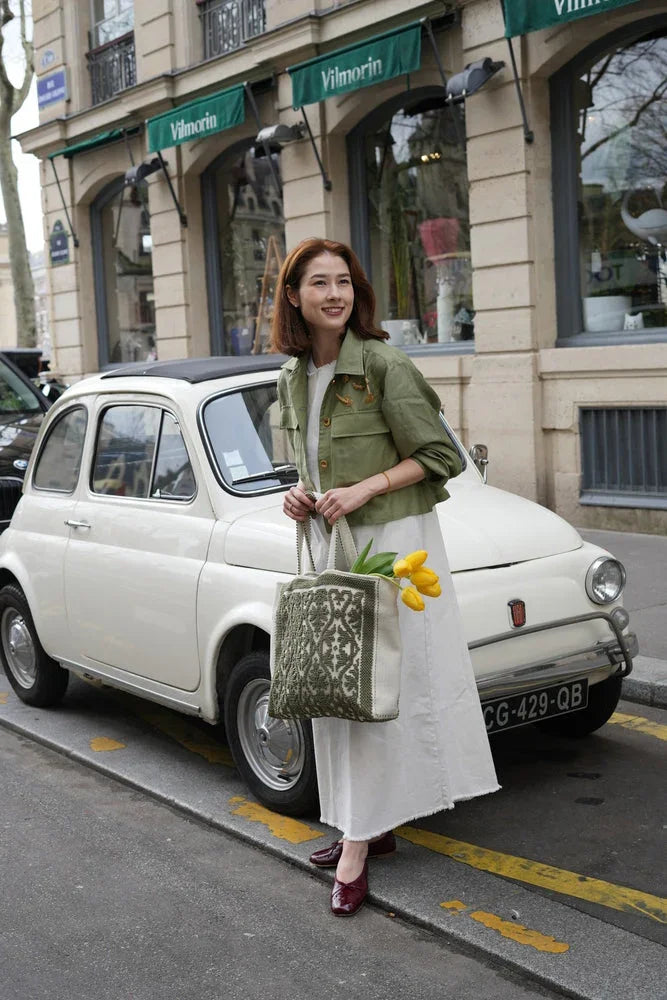 Veste avec broches【Déméter】feminine　 - aLORS online store