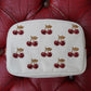 aLORS Select [Elizabeth Scarlett] Honey Bee Charcoal Velvet Open Flat Makeup Bag