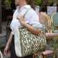 Tote Fiocco Leccese オリーブ（セージカーキ）トートバッグ