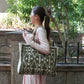 Tote Fiocco Leccese オリーブ（セージカーキ）トートバッグ