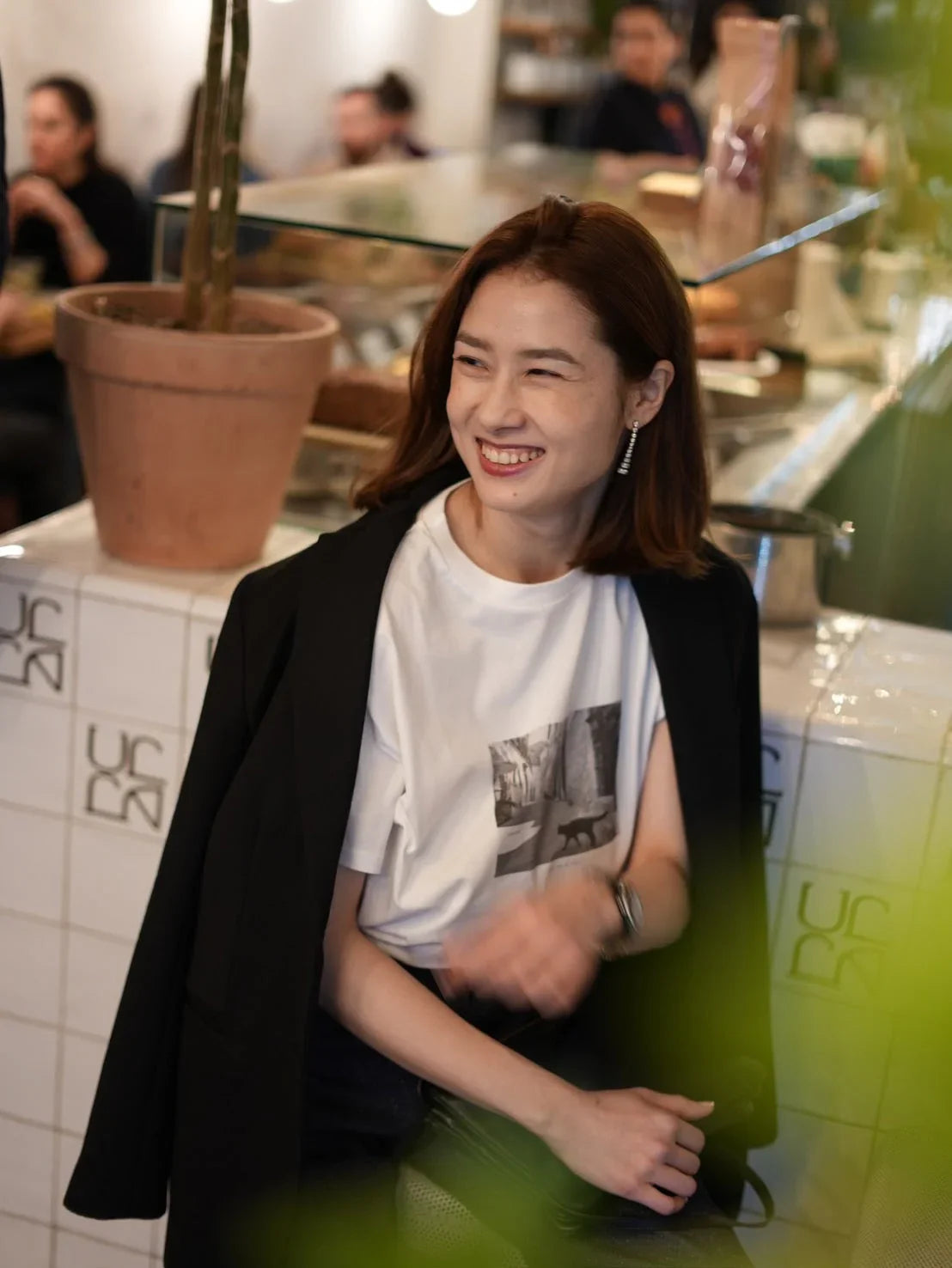 T-shirt à manches courtes【Une vie de chat】 - aLORS online store