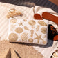 aLORS Select【Elizabeth Scarlett】Ocean Treasures Cotton Everyday Pouch - Cream