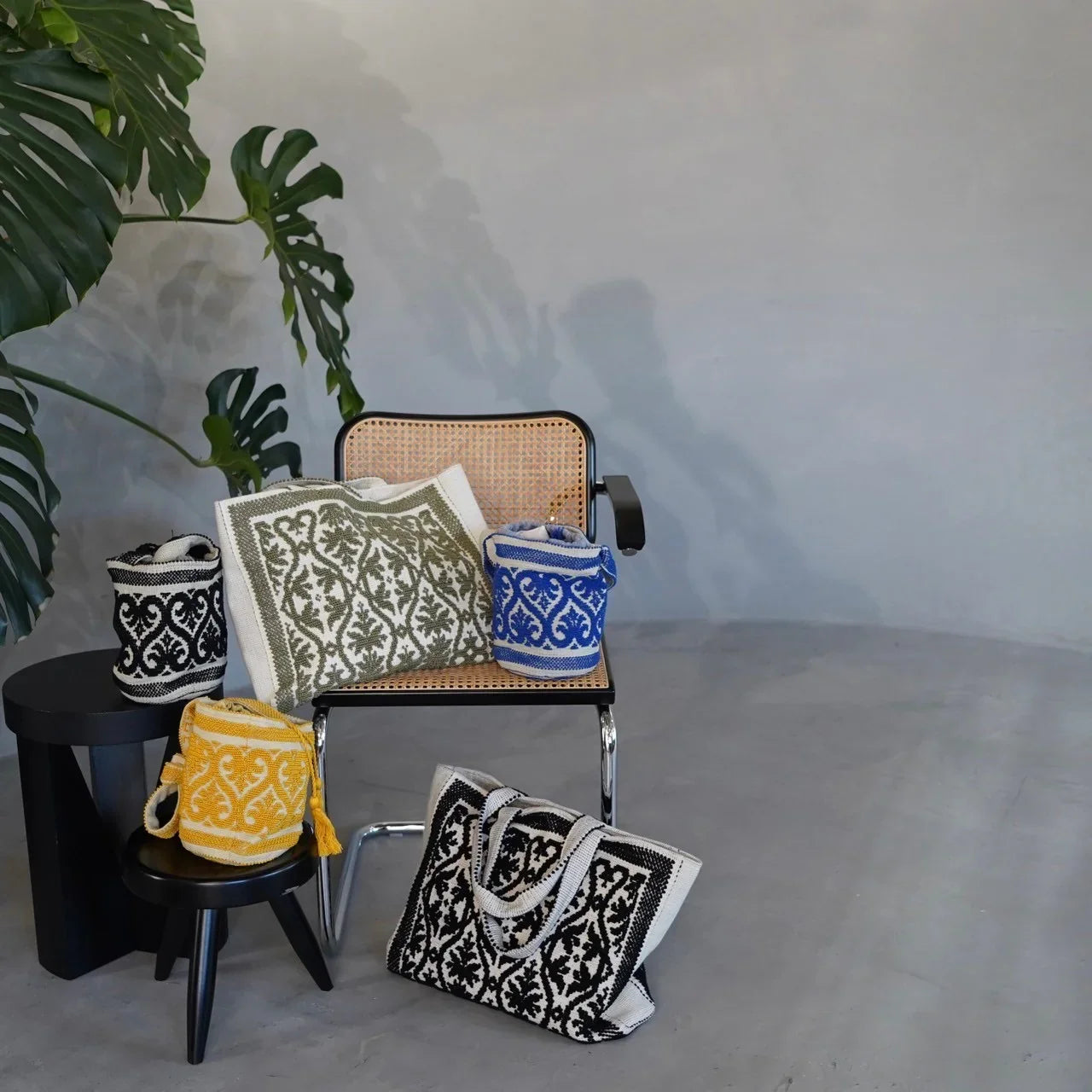 Tote Fiocco Leccese　トートフィオッコレッチェーゼ　オリーブ（セージカーキ） - aLORS online store