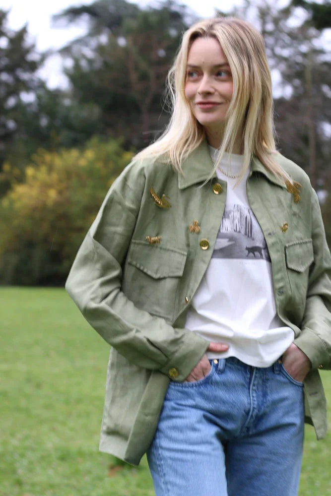 Veste avec broches【Déméter】masculin　 - aLORS online store