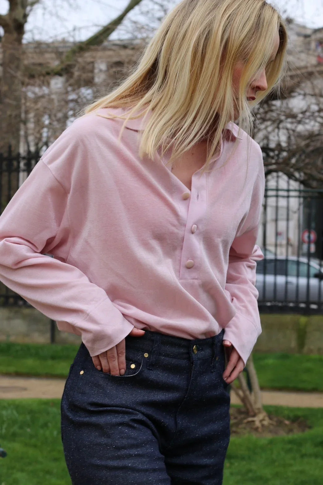 Polo shirt【Nectar】 Figue - aLORS online store