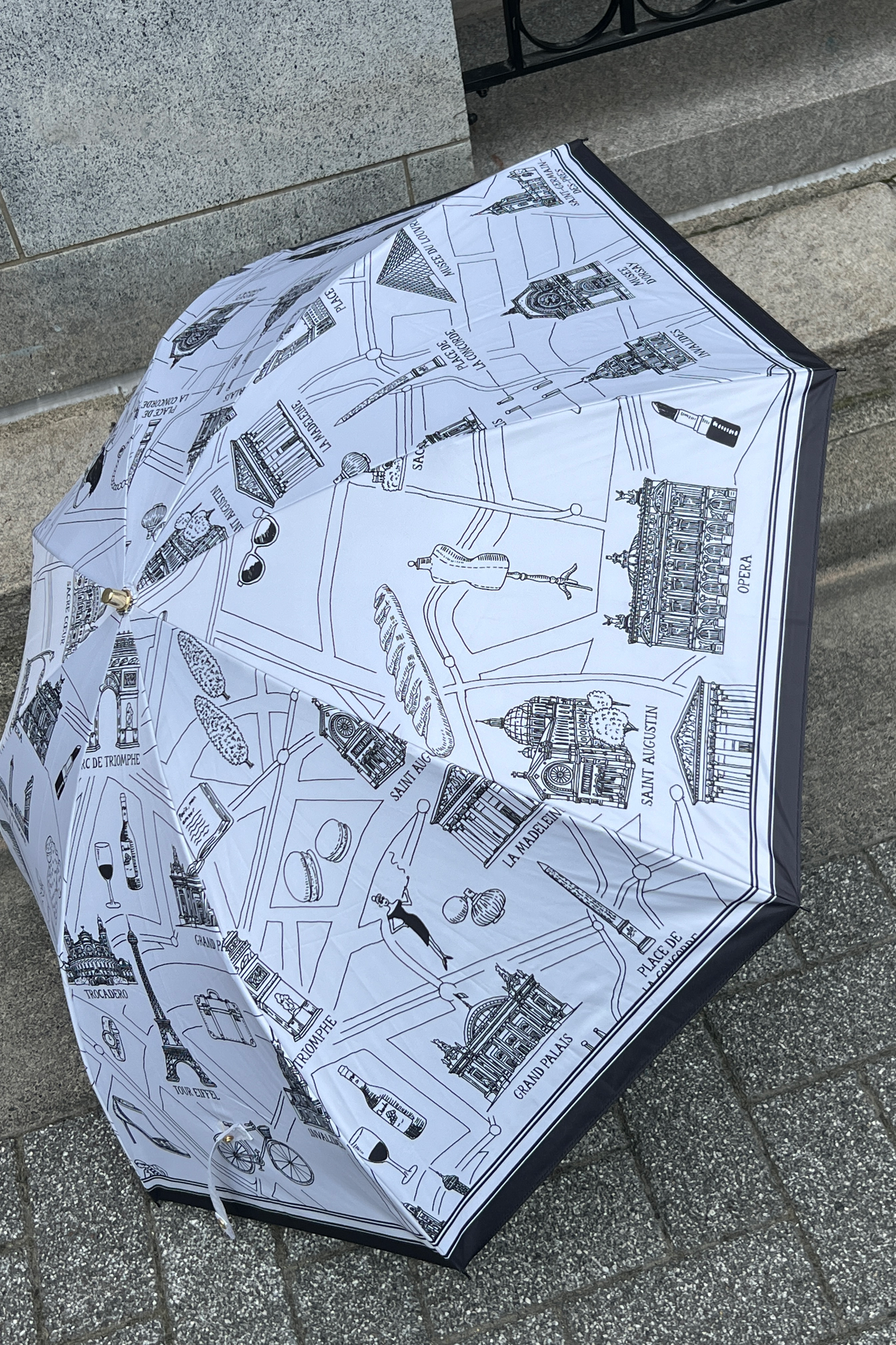 Soleil & Pluie Ex-libris Paris x aLORS - une collaboration d'exception  (ホワイトxブラック)