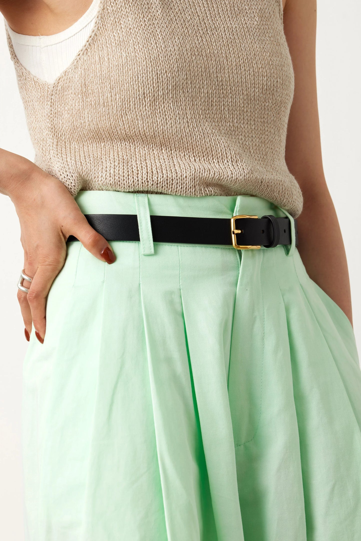 aLORS Cintura(ベルト) Nera(黒) x Oro(ゴールド) - aLORS online store