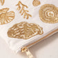 aLORS Select【Elizabeth Scarlett】Ocean Treasures Cotton Everyday Pouch - Cream