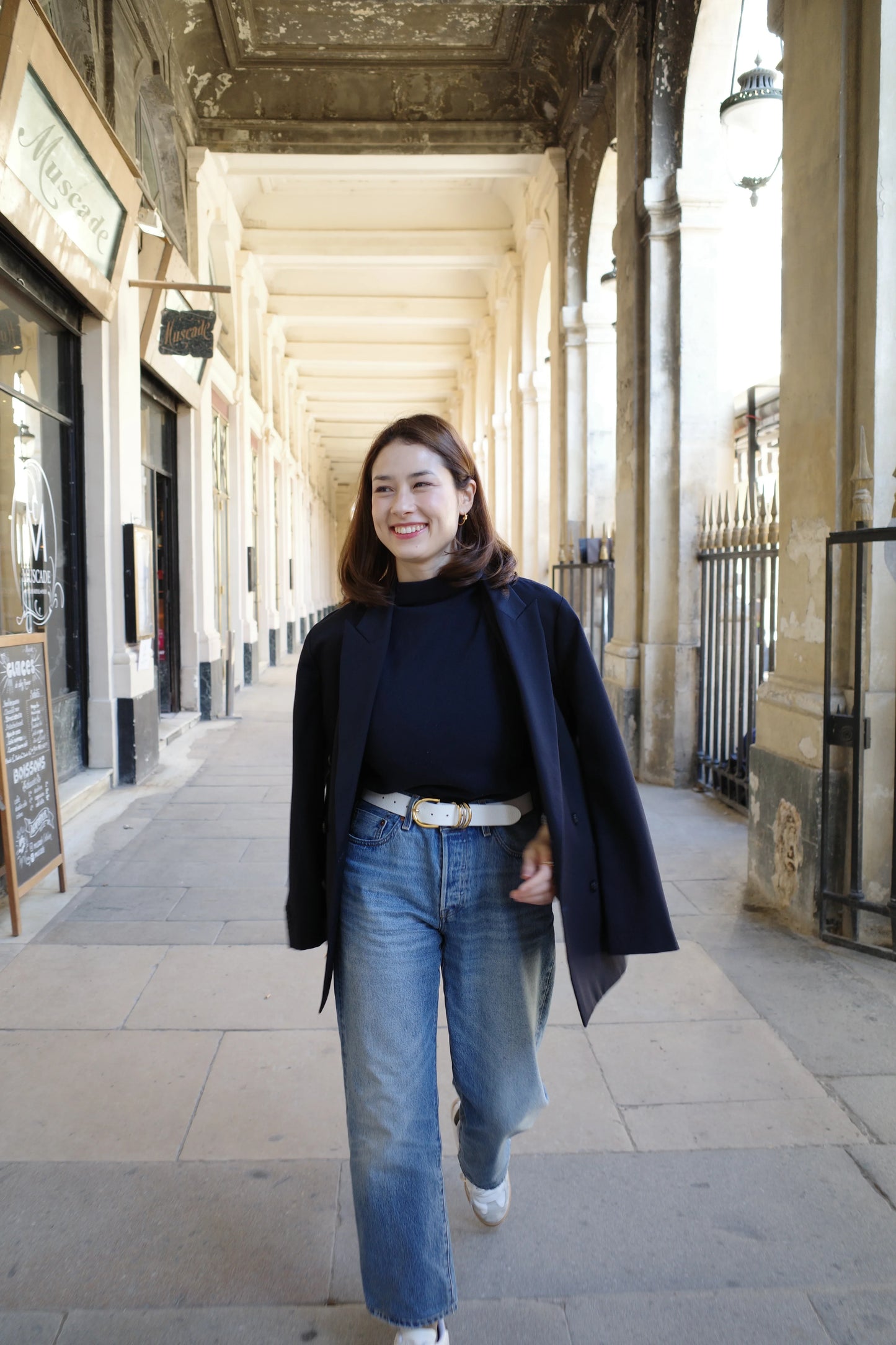 Cintura "Anello di enigma" Panna cotta(ホワイト) - aLORS online store