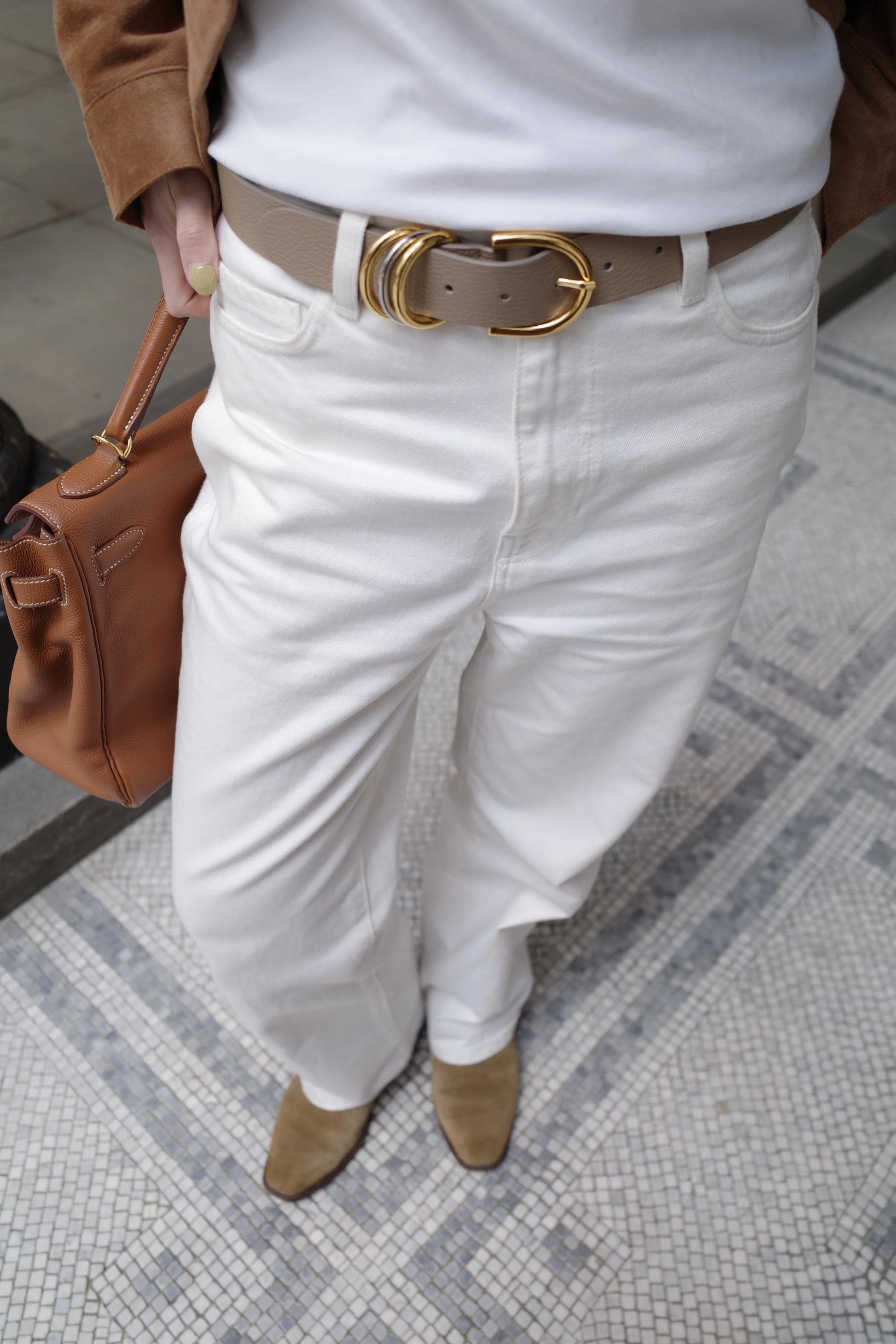 Cintura "Anello di enigma" Cappuccino(トープ) - aLORS online store