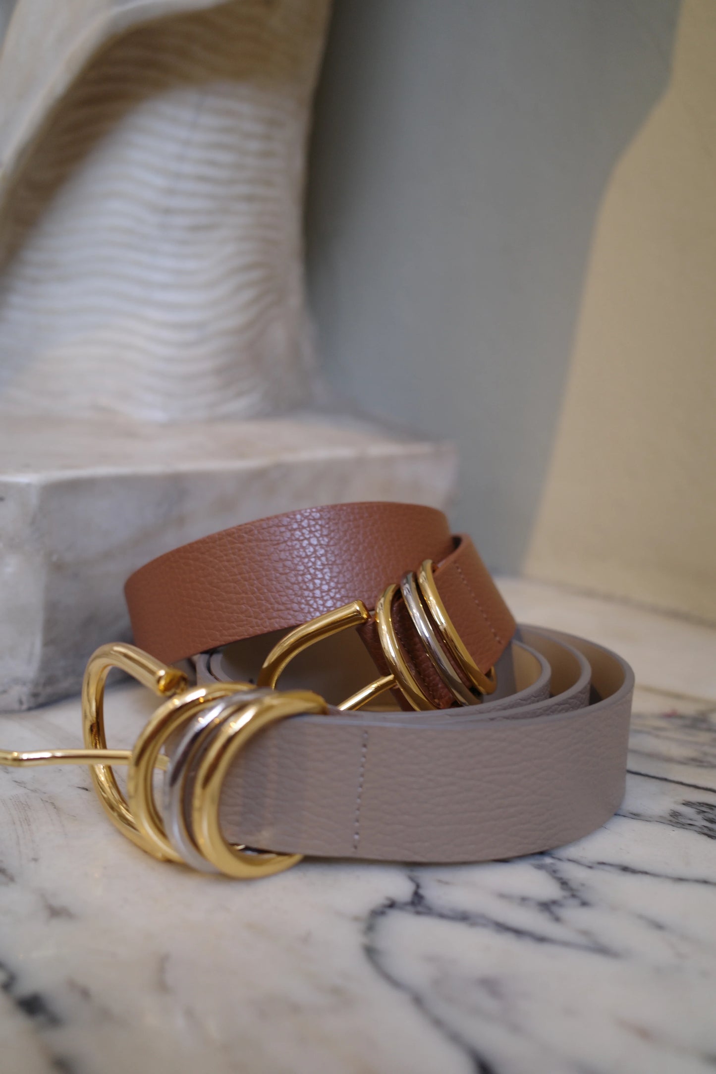 Cintura "Anello di enigma" Cappuccino(トープ) - aLORS online store