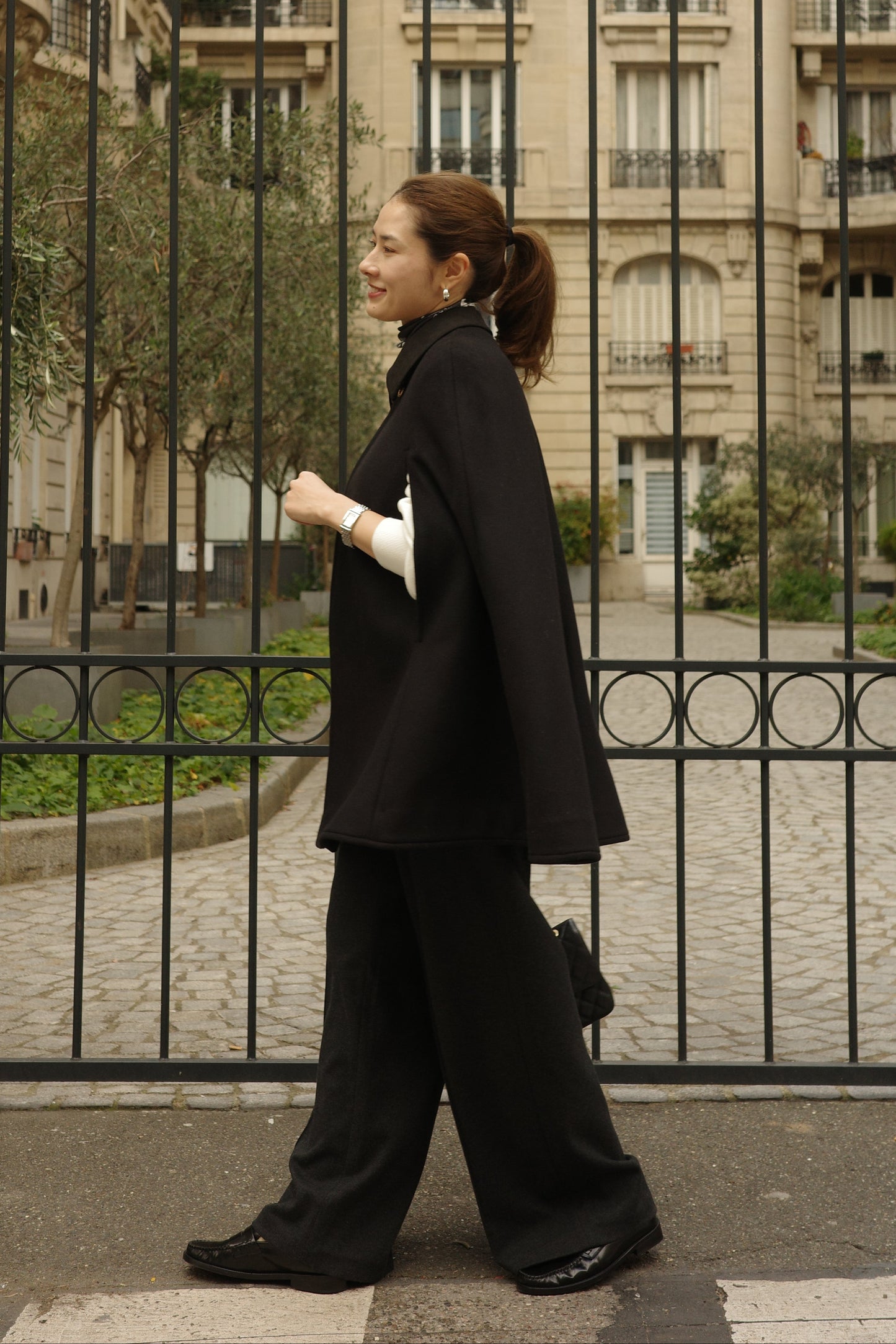 Cape à mors Calliope  Noir ブラック x チェック