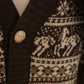 Cardigan jacquard équestre Freya