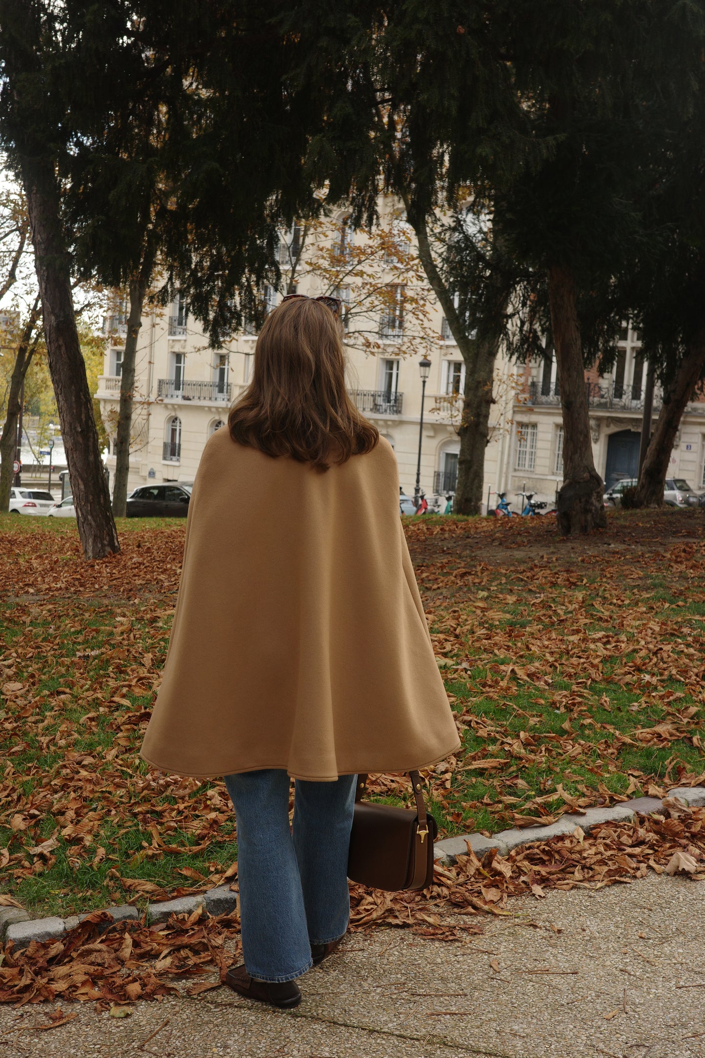 Cape à mors Calliope  Chameau キャメル x チェック