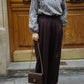 Pantalon 【Sam-サム-】DarkBrown