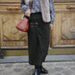 Jupe en tweed MOON "Bonnie" カーキ
