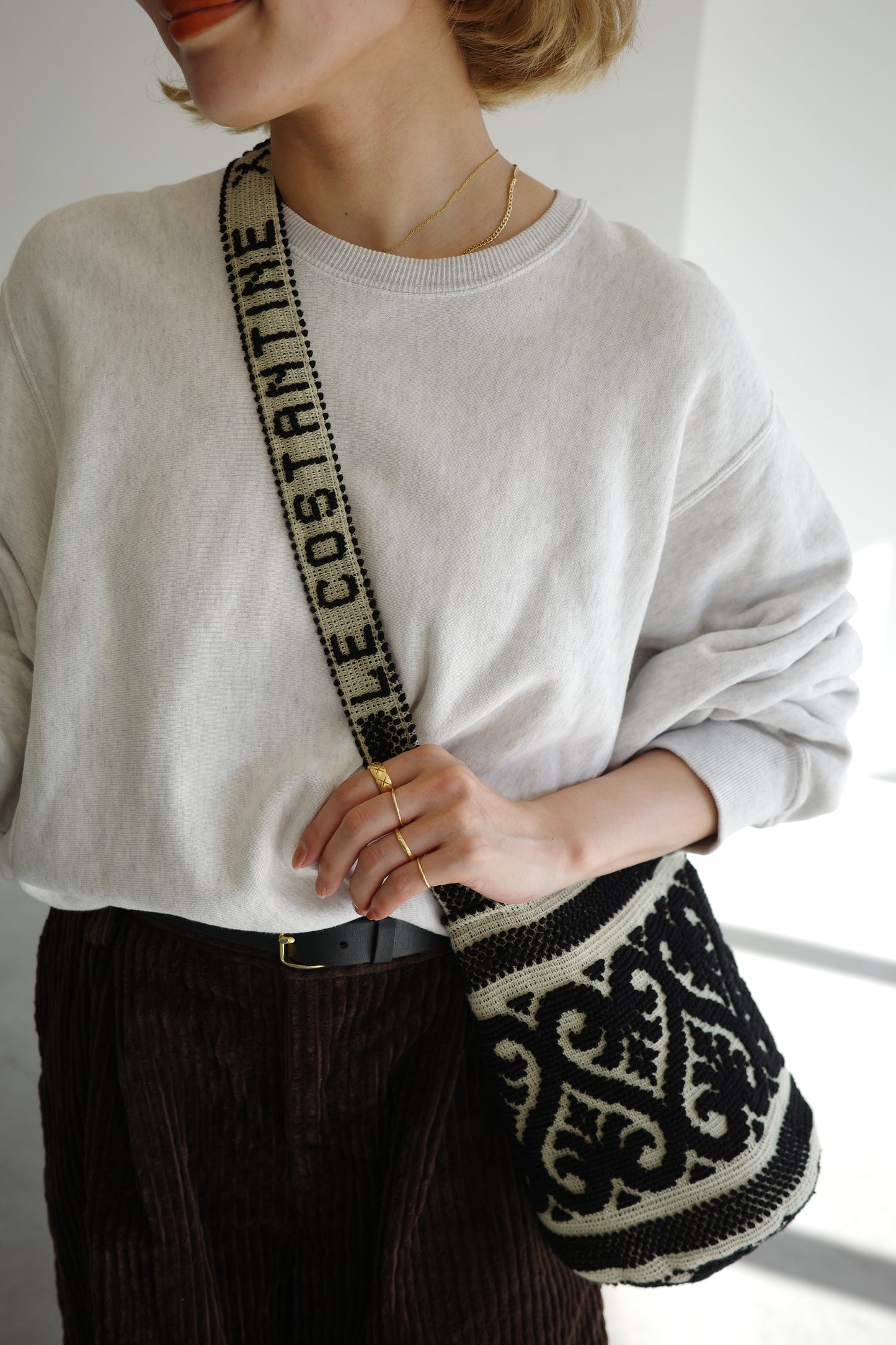 Secchiello Fiocco Leccese  バケットフィオッコレッチェーゼネロ（黒）