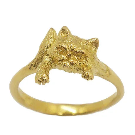 aLORS セレクト【Fusako KOIKE】Cattiva cat pinkie ring gold 予約販売　1月下旬発送予定 - aLORS online store