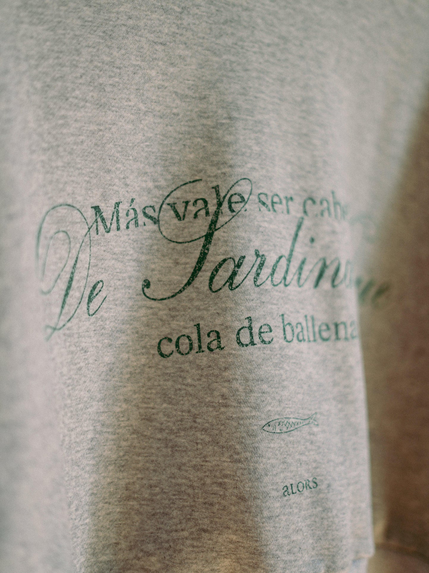 Sweat-shirt Sardina グレー - aLORS online store