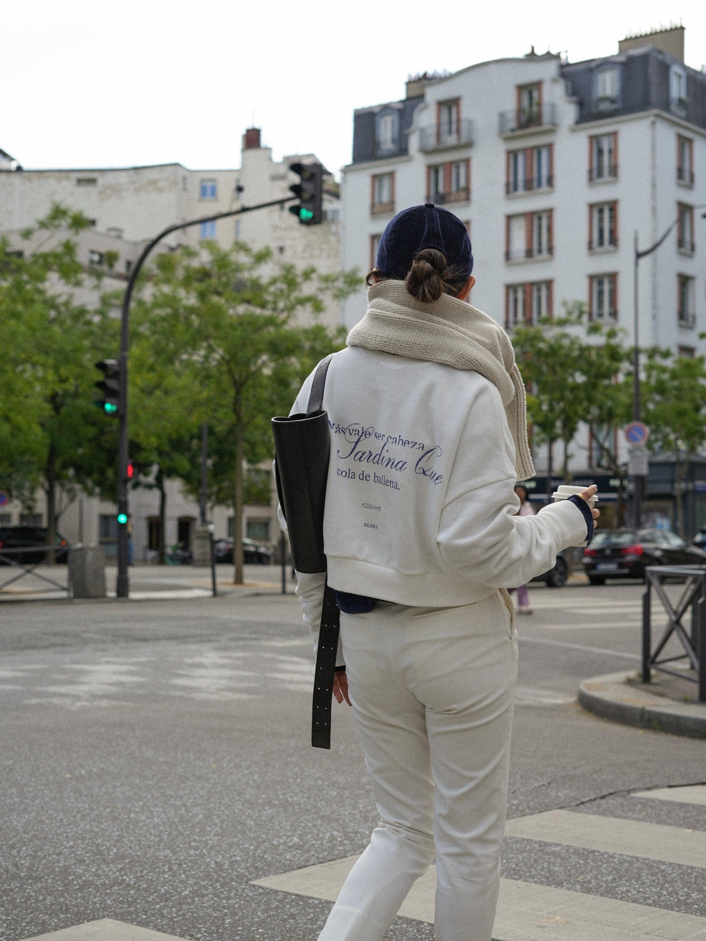 Sweat-shirt Sardina ホワイト - aLORS online store