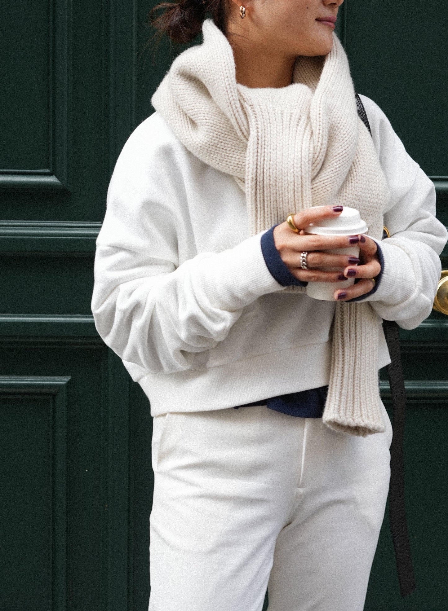 Sweat-shirt Sardina ホワイト - aLORS online store