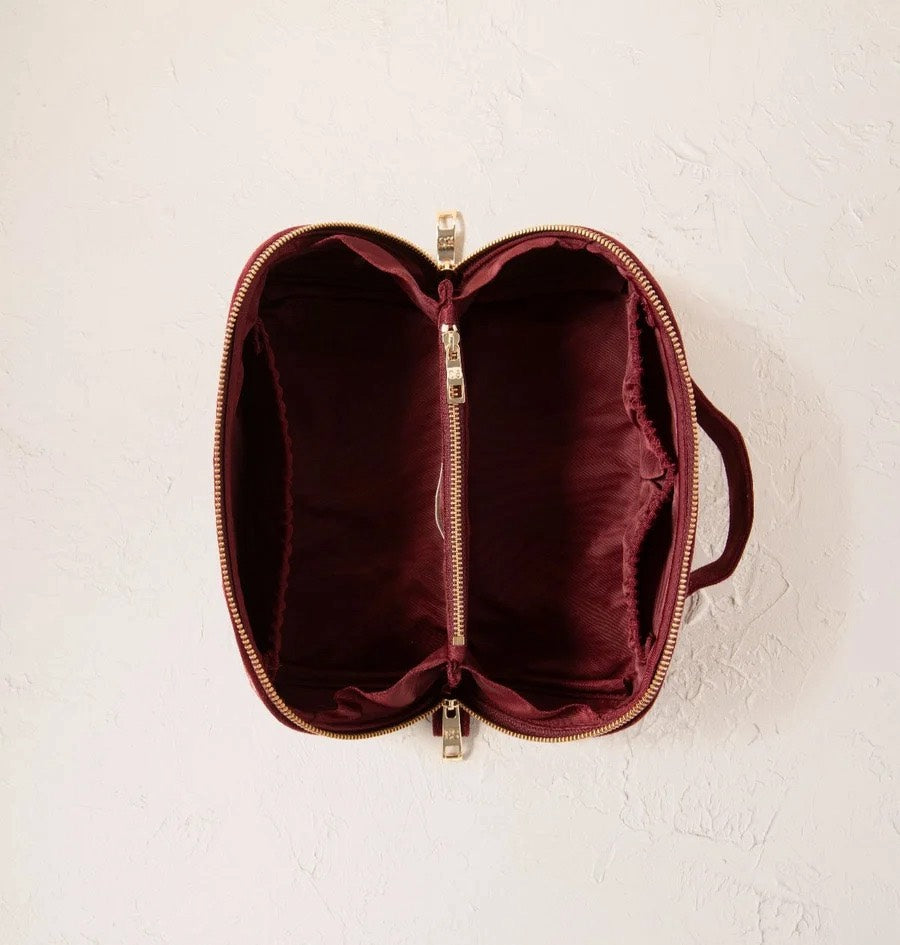 aLORS Select【Elizabeth Scarlett】Ocean Treasures Open Flat Makeup Bag