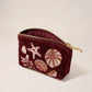 aLORS Select【Elizabeth Scarlett】Ocean Treasures Velvet Coin Purse - Port