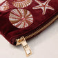 aLORS Select【Elizabeth Scarlett】Ocean Treasures Velvet Coin Purse - Port