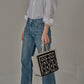 Tote Fiocco Leccese ネロ・ディ・セピア(黒) ミニトートバッグ