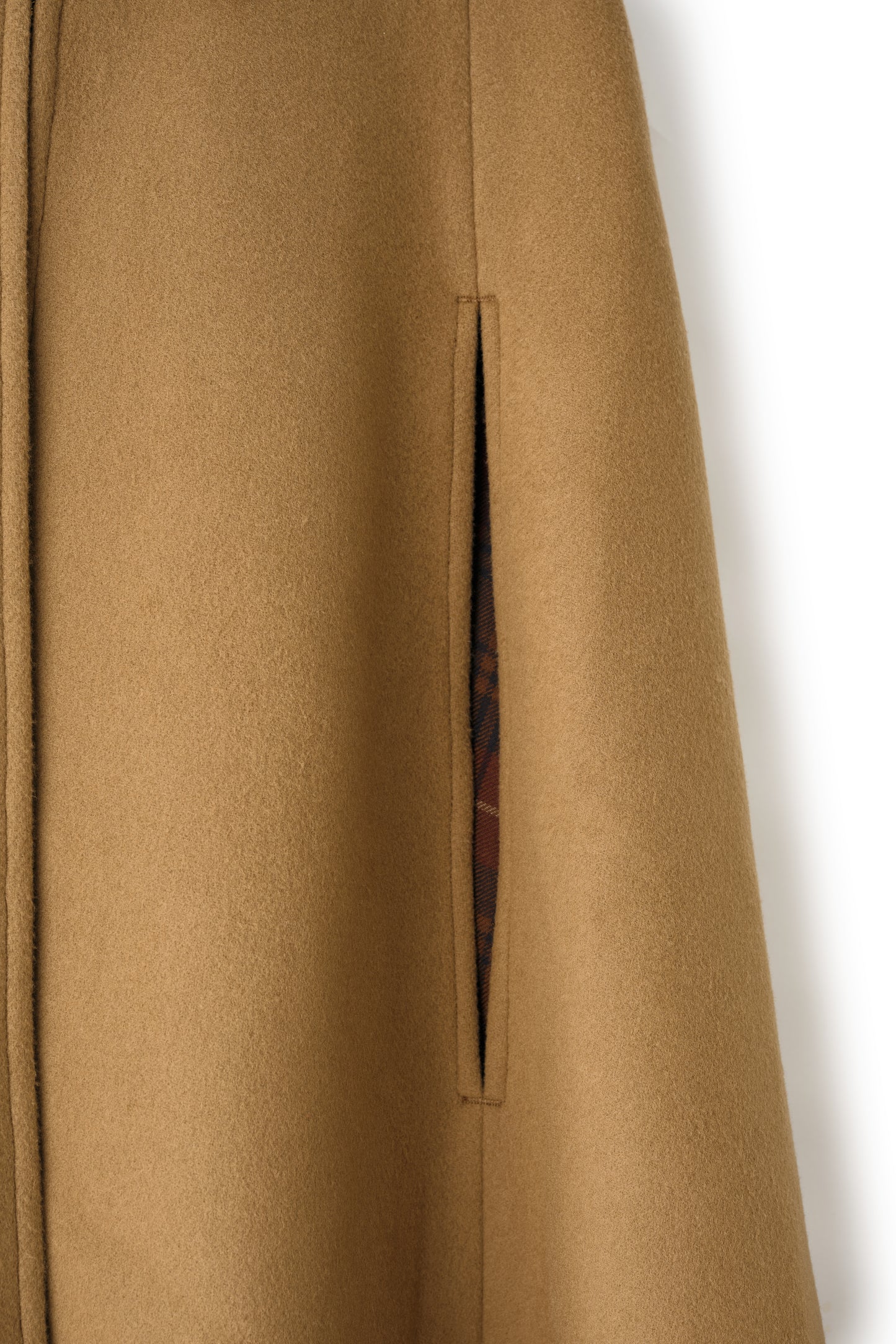 Cape à mors Calliope  Chameau キャメル x チェック