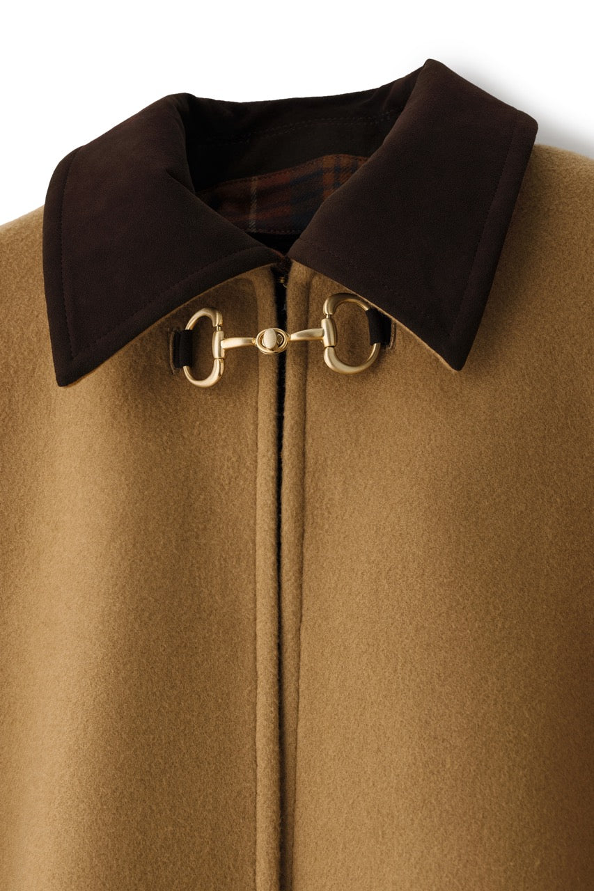 Cape à mors Calliope  Chameau キャメル x チェック