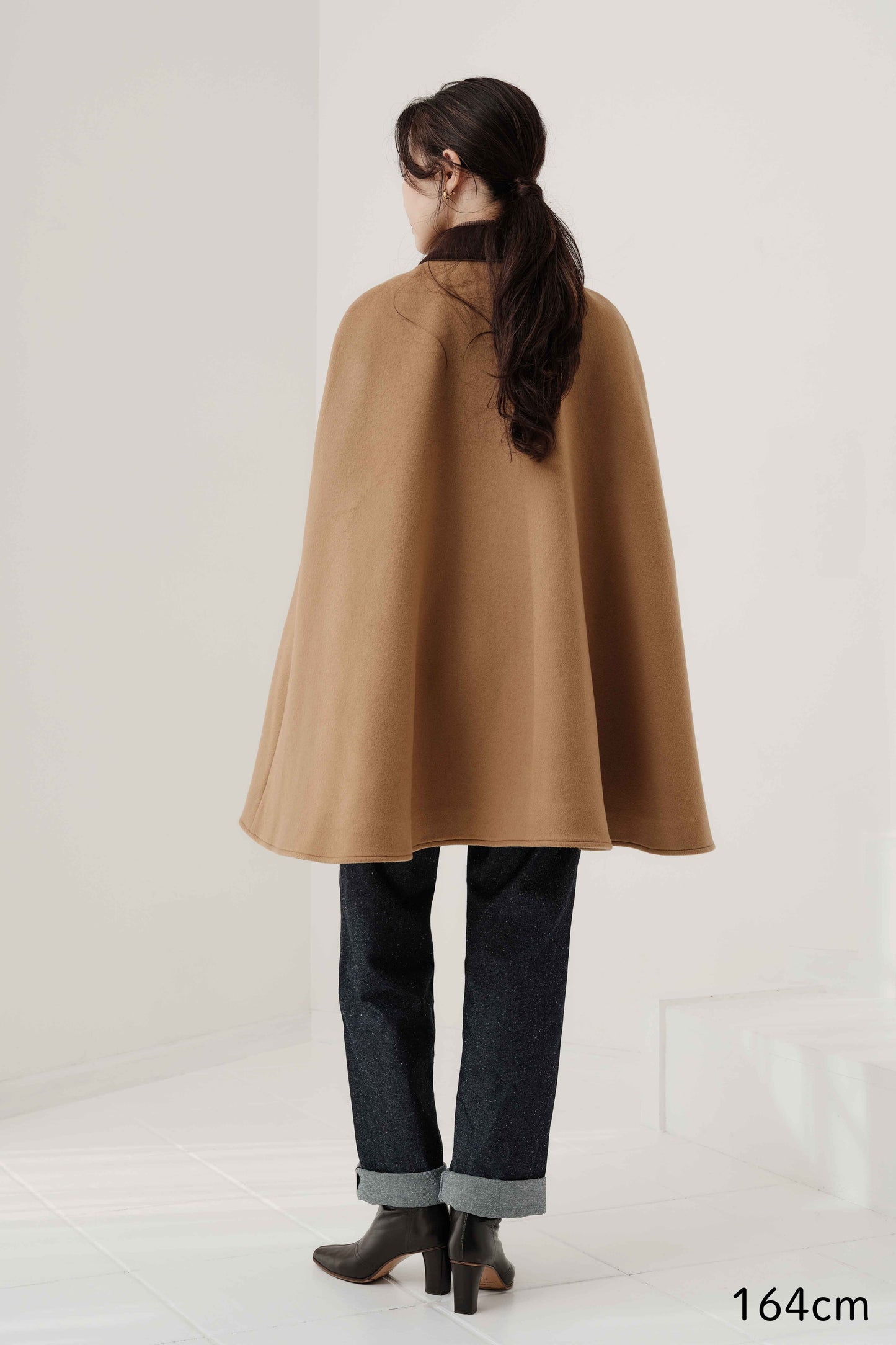 Cape à mors Calliope  Chameau キャメル x チェック