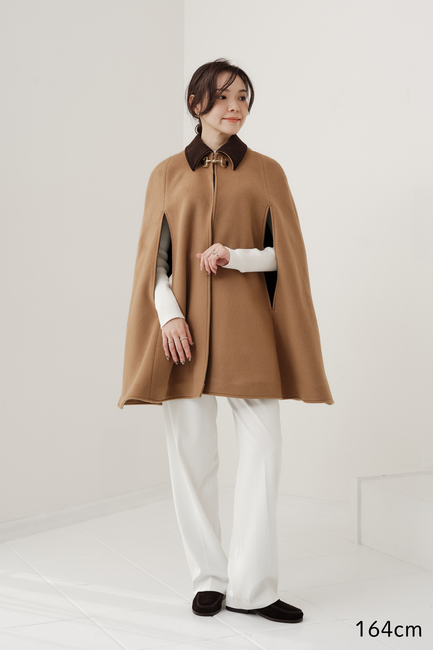 Cape à mors Calliope  Chameau キャメル x チェック