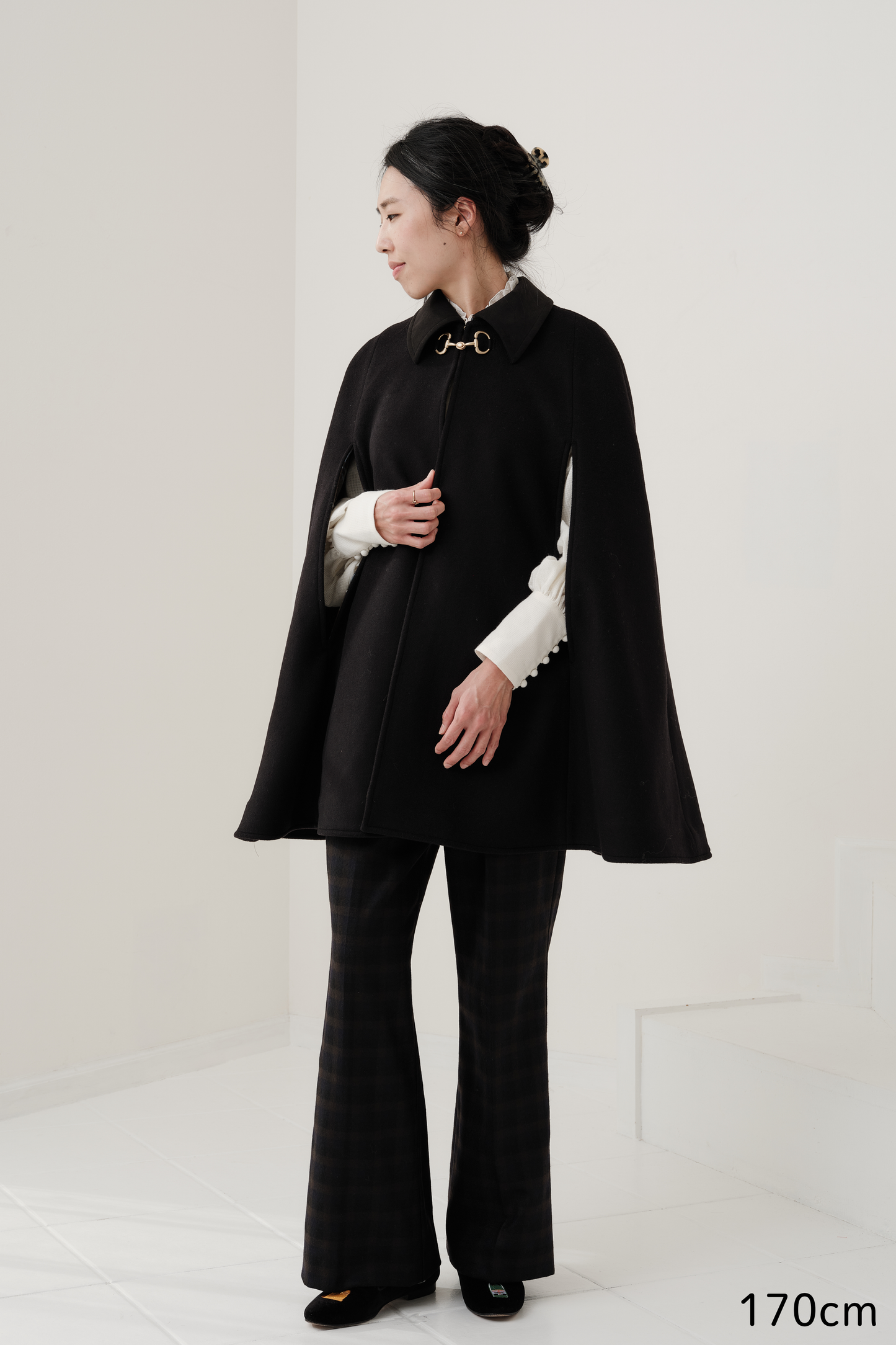 Cape à mors Calliope  Noir ブラック x チェック