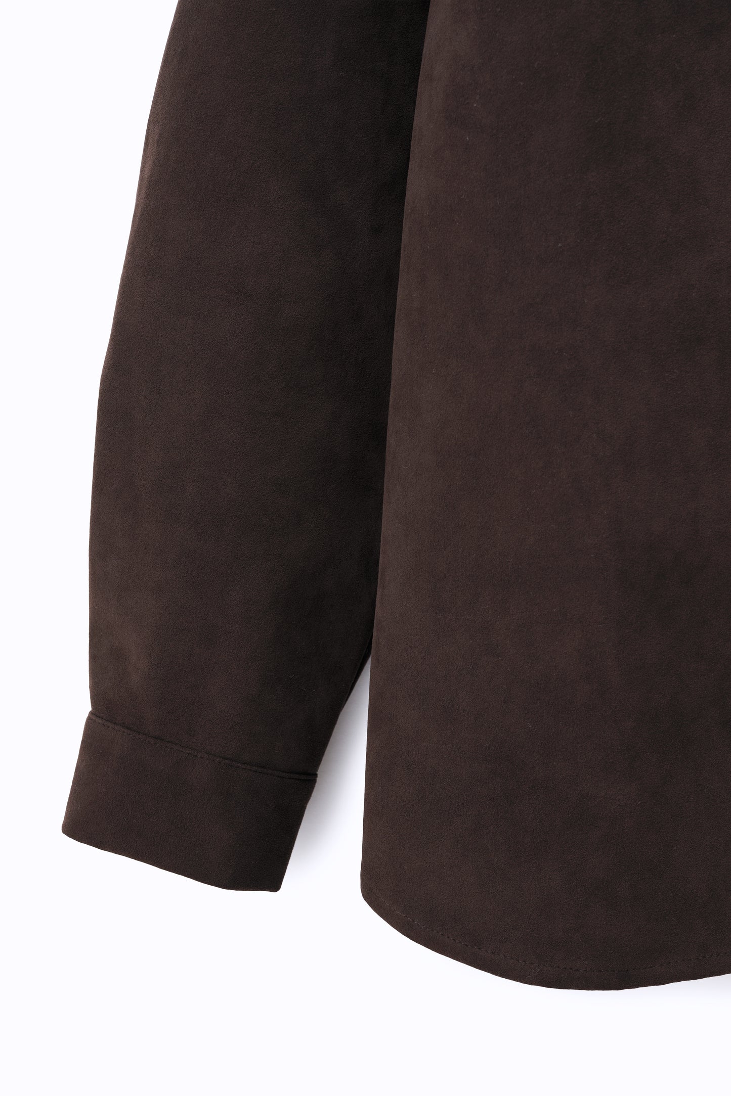 Veste en Alcantara Brun Équestre Chiron (追加予約販売　1月お届け分)