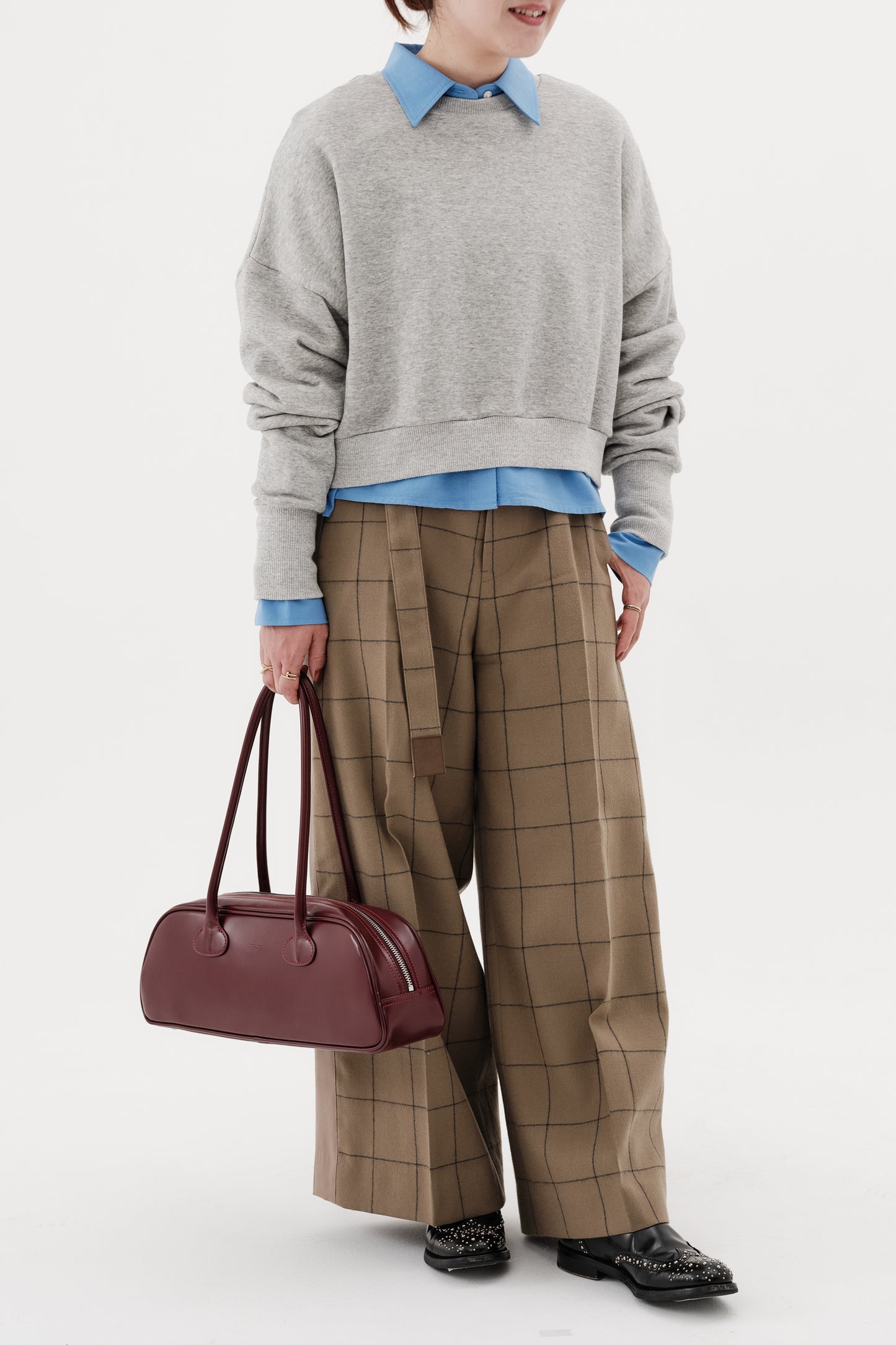 Sweat-shirt   【Doux】 グレー