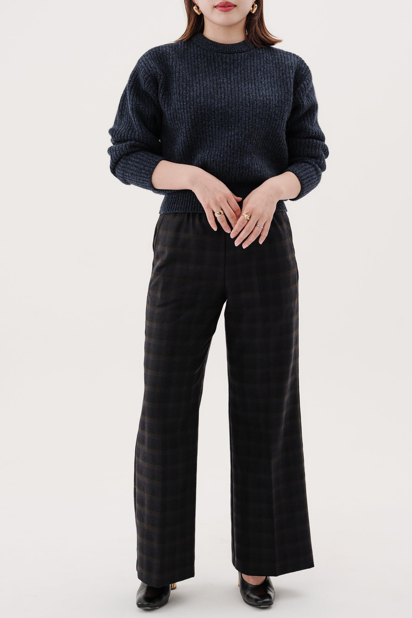 Pantalon à carreaux "Evelyn"