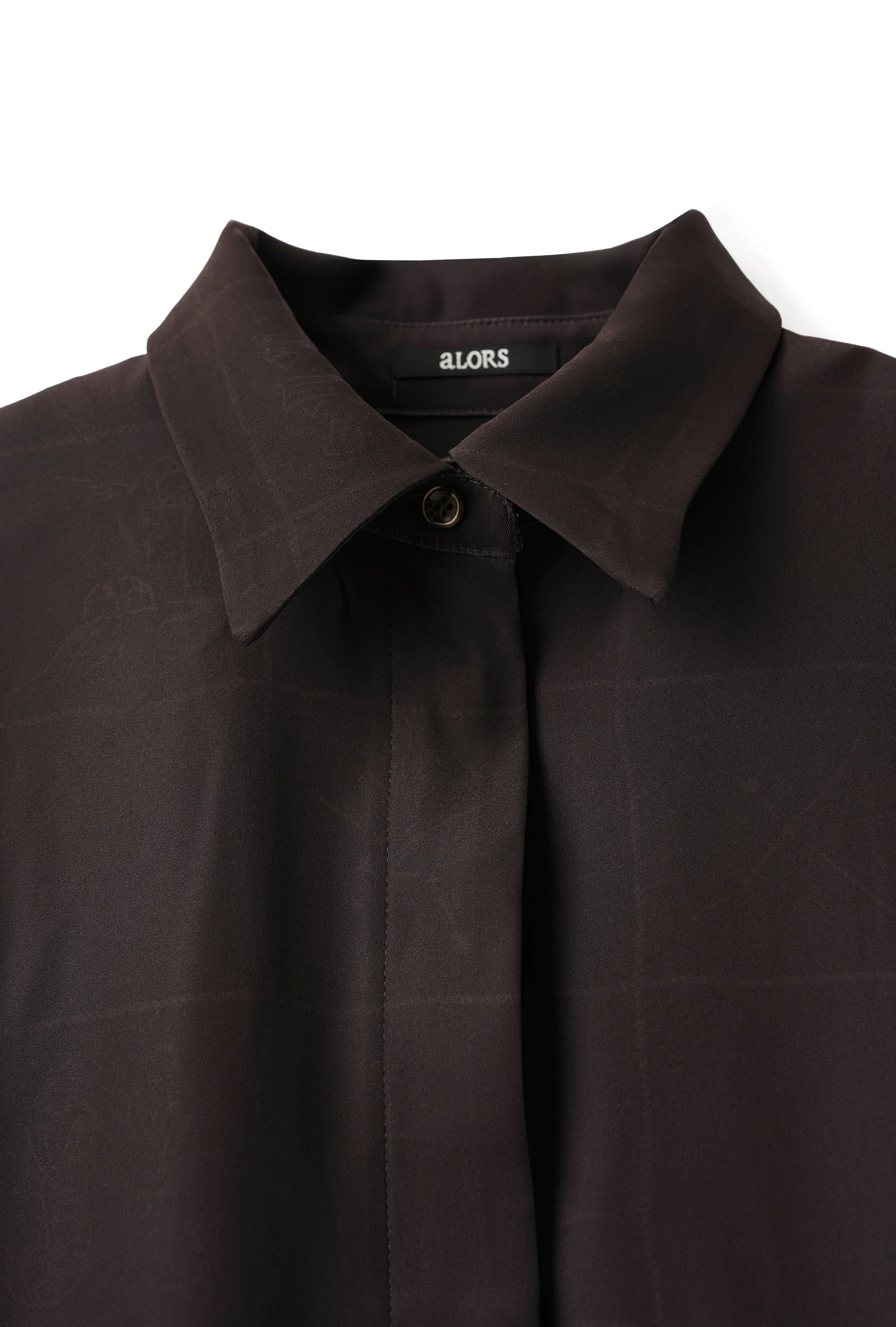 Chemise sans manches "Astrifera" Chocolat noir 99% - aLORS online store