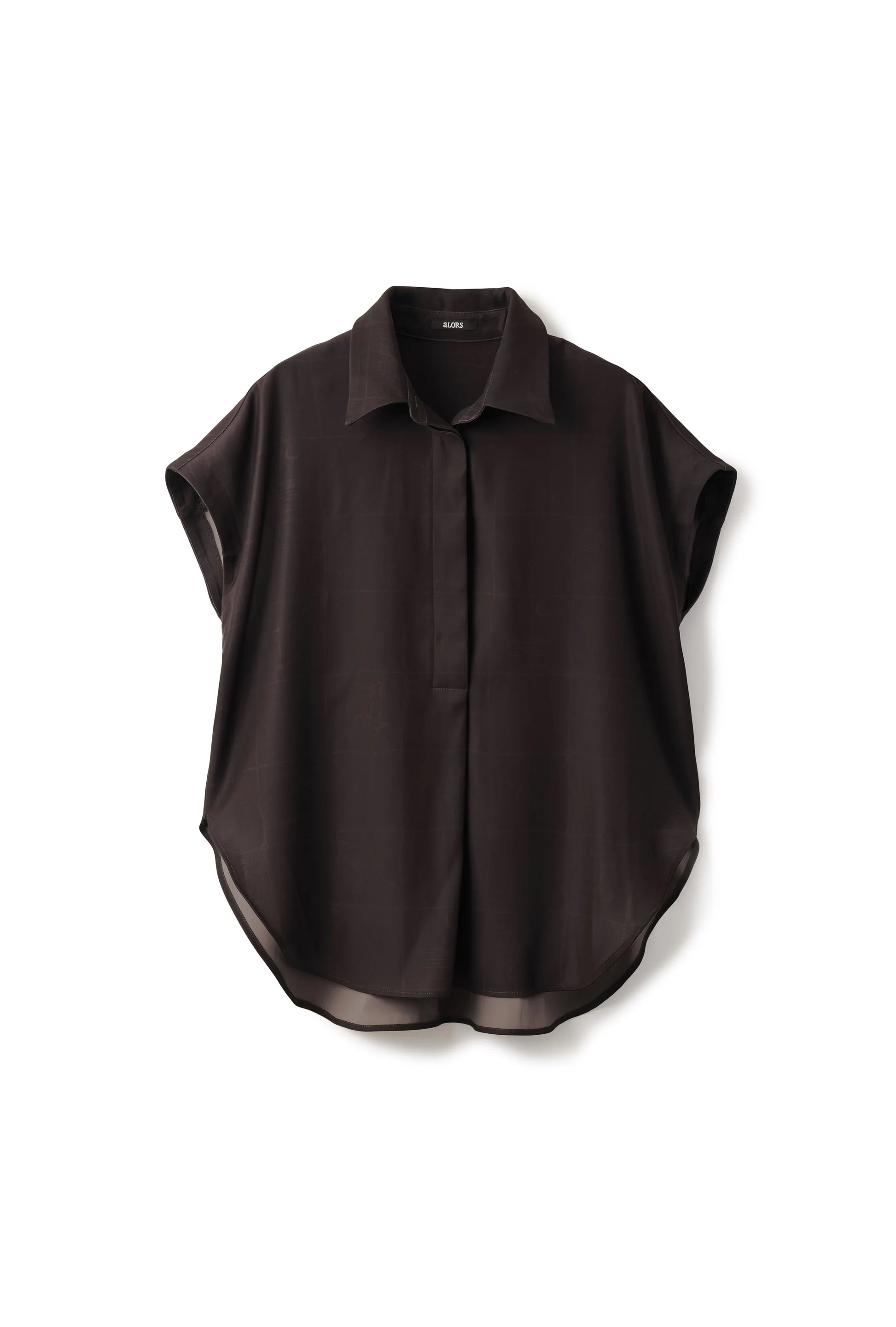 Chemise sans manches "Astrifera" Chocolat noir 99% - aLORS online store