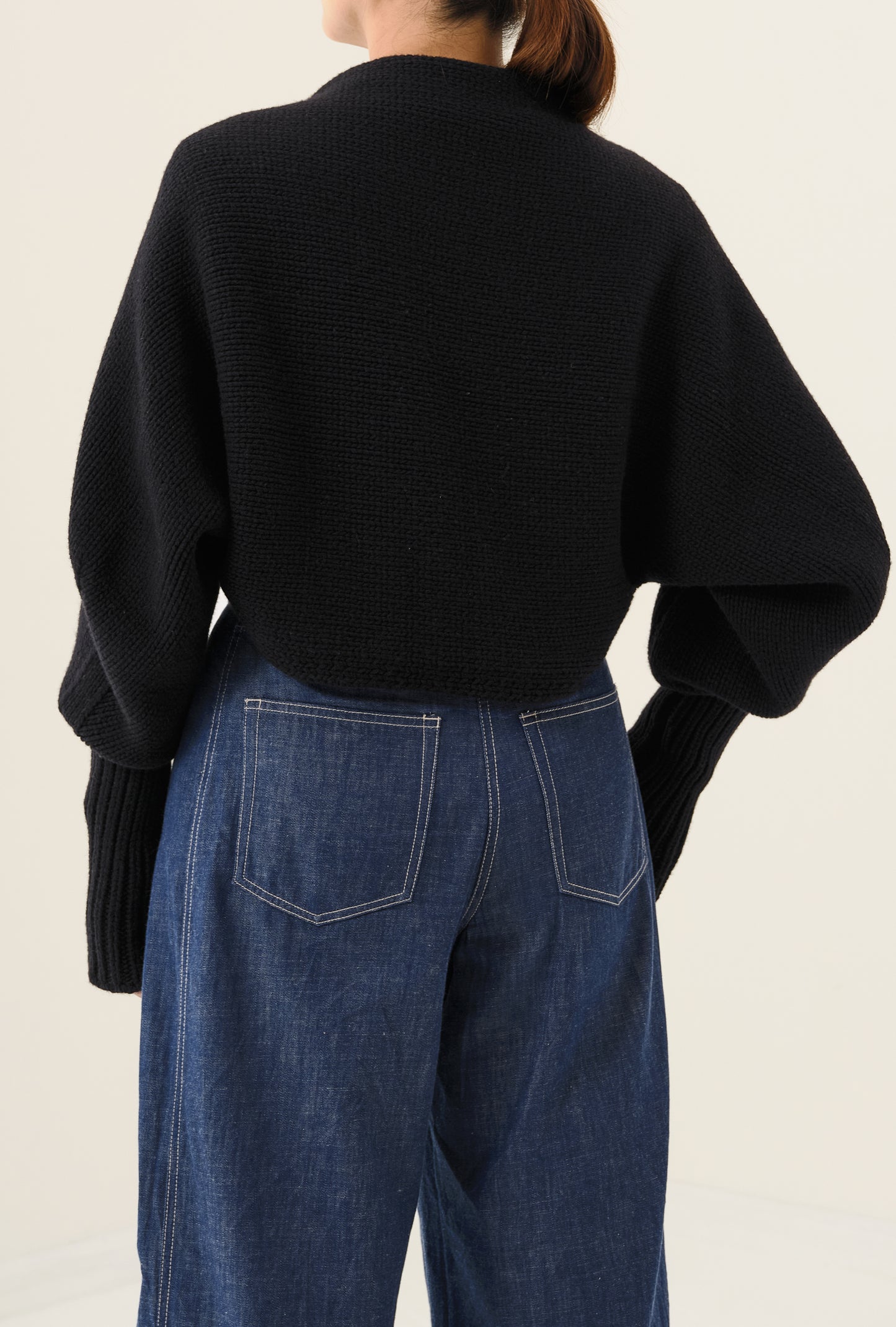 Écharpe et boléro "a" ブラック